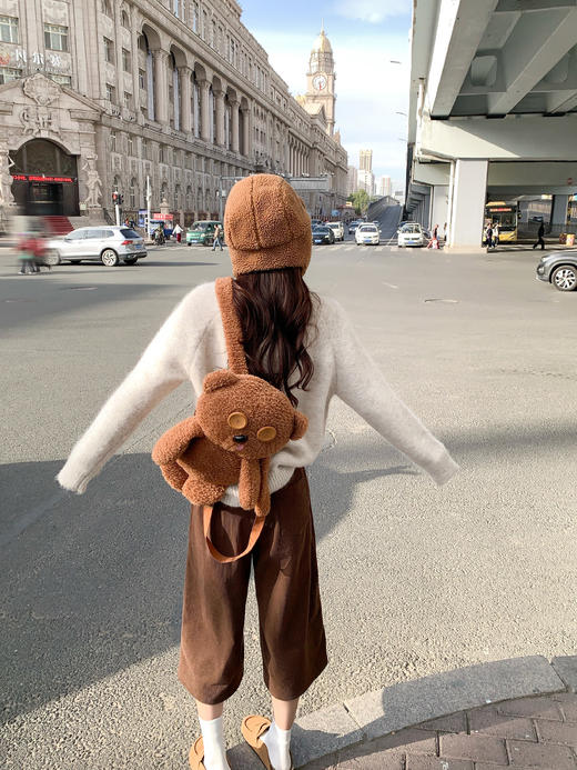 <曾小咸推荐>3.19现货秒杀 ！微信超特价！韩系刺绣毛衣 日常189.99 立减100 秒杀89.99！！复古七分休闲裤 秒杀79.99！！ 商品图9