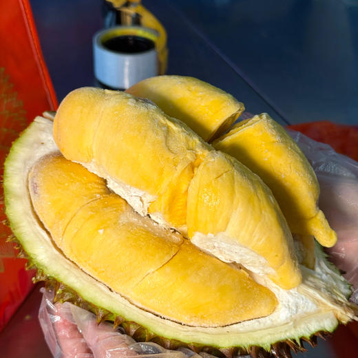 【老友福利】马来西亚液氮榴莲丨(猫山王/黑刺)猫山王微苦回甘、蜜甜奶香味；黑刺淳厚浓郁、绵密滑嫩（保5房）⭐️顺丰快递 商品图0