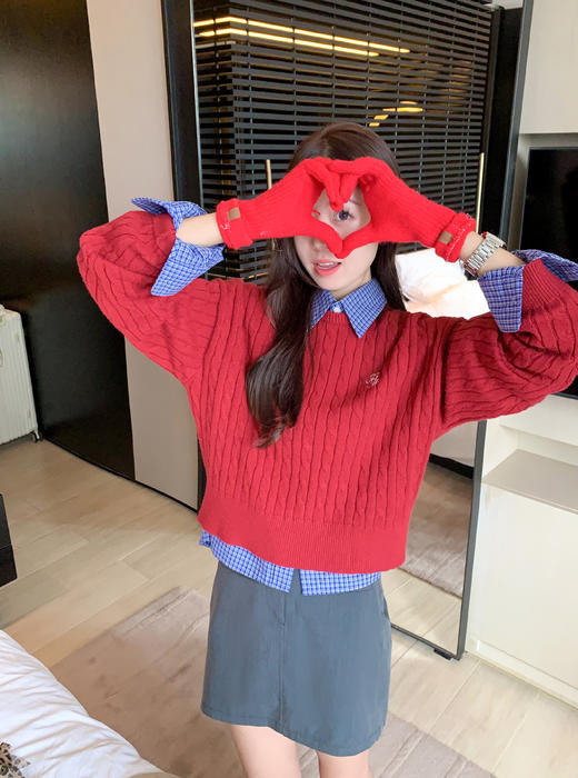 <曾小咸推荐>3.19现货秒杀 ！微信超特价！日系麻花短款针织衫 日常159.99 立减80 秒杀79.99！！休闲裤 秒杀79.99！！ 风衣 秒杀179.99！！ 商品图8