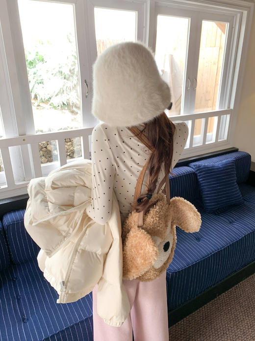 <曾小咸推荐>3.19现货秒杀 ！微信超特价！波点半高领打底衫T恤 日常119.99 立减60 秒杀59.99！！ 休闲裤（加绒）秒杀79.99！ 商品图5