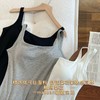 直发【C6240】优可丝升级~一体杯带胸垫宽螺纹吊带背心美背 商品缩略图5