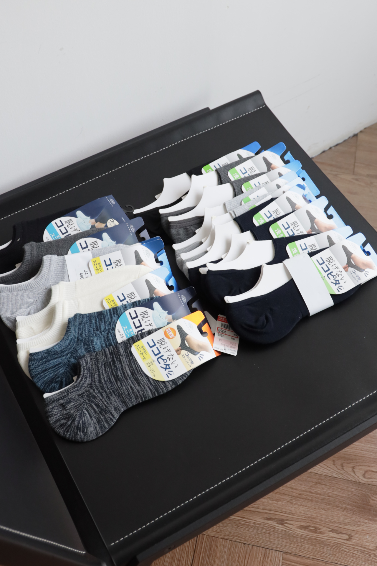 五双一卖 日单元单 男士船袜防滑不掉跟透气跟脚隐形袜 PJ080