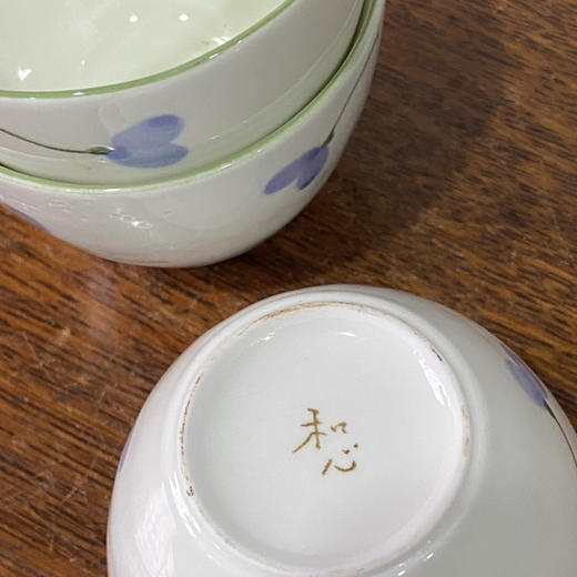 日本中古手绘茶杯 X1494 商品图3