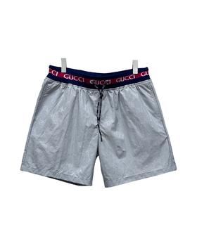 男款织带抽绳休闲短裤hu012