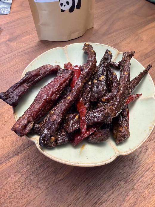 西双版纳傣家传统炭烤牛肉干 劲道好口感傣家传统工艺制作 版纳本地散养小黄牛 商品图9