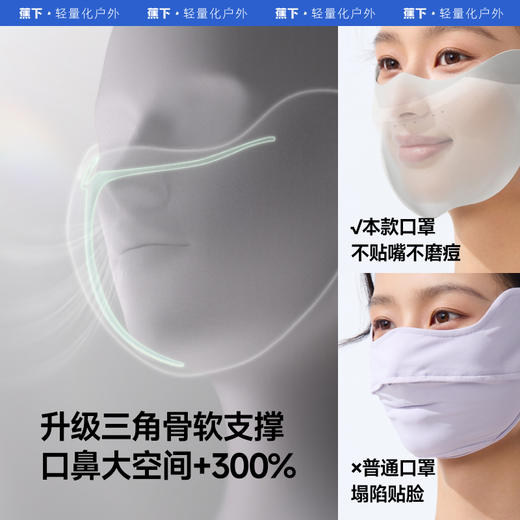 口罩！【蕉下立体特护口罩】25SS-蕉下立体特护口罩SS216   0320 商品图4