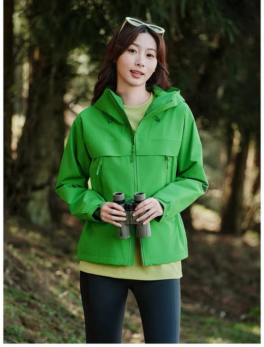 318-3 两棵树 女士四色冲锋衣 外套 再不秒肯定就没了 商品图7