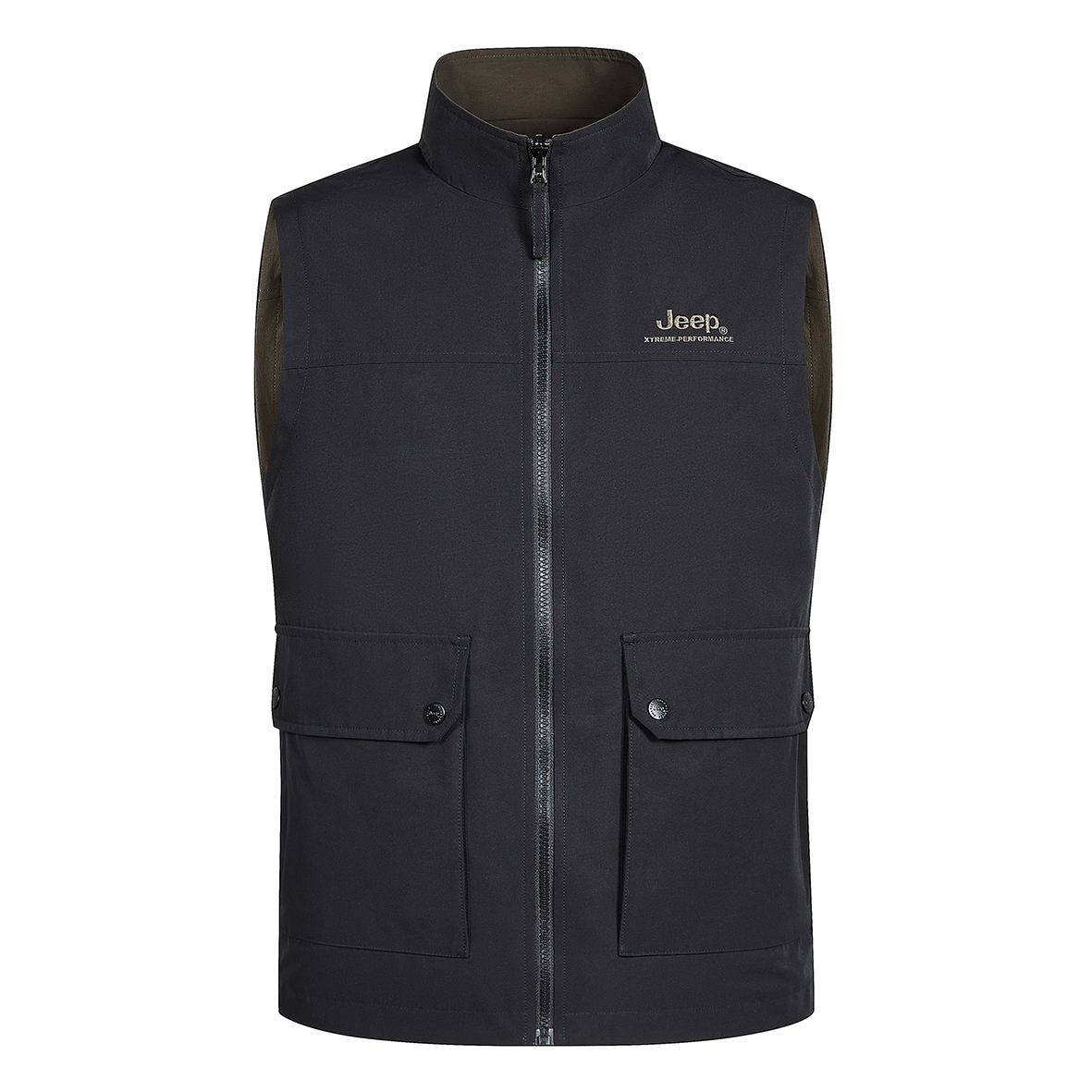 JEEP男式双面穿马甲J612194903