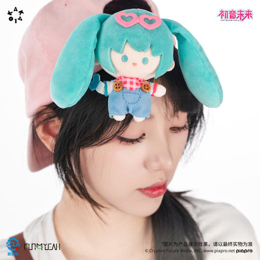 FUN4YEAH KAKALOK初音未来牛仔部落咔咔扣毛绒盲盒 商品图3