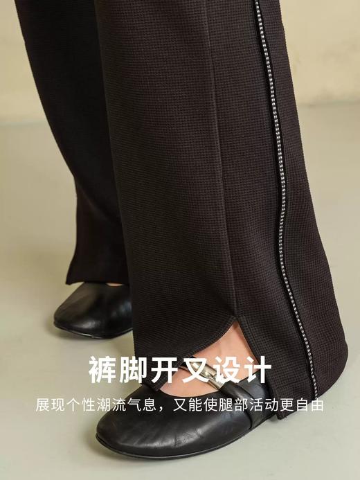 【断码福利-群内专享💫】【抽绳宽松直筒裤】女大码女装气质百搭休闲裤秋 商品图2