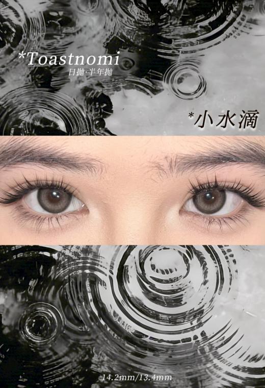 小水滴 toastnomi 半年抛 14.2 13.4 温柔自然款！ 商品图0