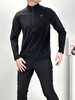 F031878新款半拉链四面高弹高品质多层次叠穿健身运动打底衫 商品缩略图8