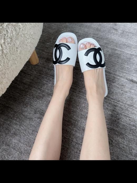 香奈儿 中古拖鞋康鹏系列 商品图1