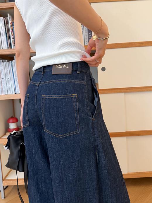 罗意威 新款腰带阔腿牛仔裤 商品图8