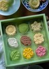 【掌柜好物】九宫格低糖绿豆糕，九个口味：（海盐芝士、玫瑰、南洋斑斓、海苔、金桂、奶黄流心、咖啡、抹茶、牛油果🥑）～ 商品缩略图7