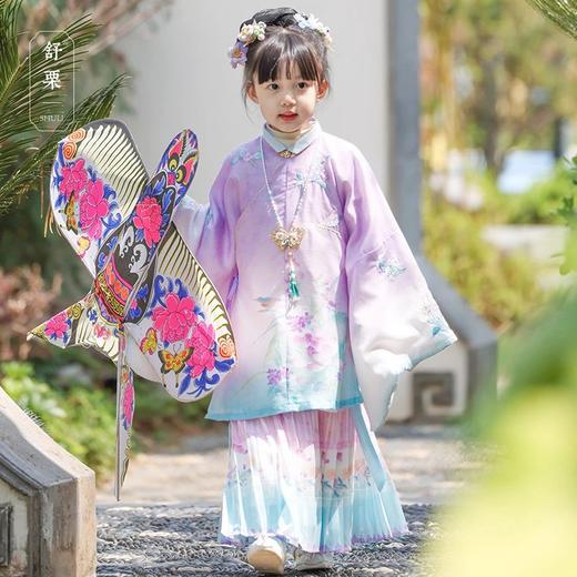 舒栗品牌直发❗ 『舒栗汉服系列』女童千金大小姐走来了舒栗颜值绝啦  品质颜值都在线 仙气飘飘，古风典雅又不失童趣~ 商品图8