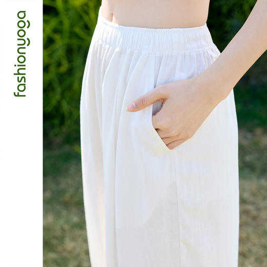 FM16909汉麻中式禅风九分裤 商品图8