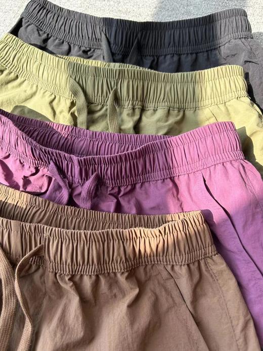 F0318118夏季休闲腰围松紧+抽绳设计立体拉链口袋工装短裤 商品图1