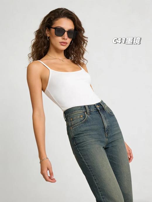 F0318128新款情侣款墨镜记忆型镜架防紫外线偏光太阳镜 商品图11