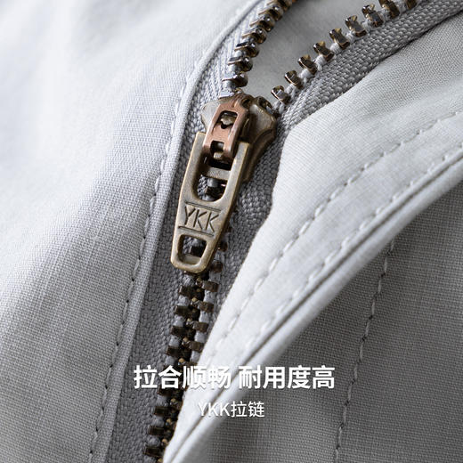 【含棉】圣得西休闲裤男款2026新款春季百搭舒适轻薄透气直筒裤子 商品图8