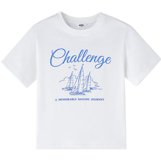 男童圆领短袖针织衫夏季新款安奈儿童装EB621663 商品图6