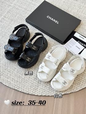 香奈儿 经典系列凉拖鞋