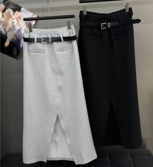 （仓发）NCS腰带修身半身裙50306春季055581034405 商品图0