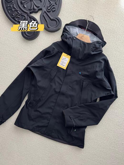 F0318124巨人岛户外运动斜向主拉链立体剪裁硬壳冲锋衣男款 商品图3