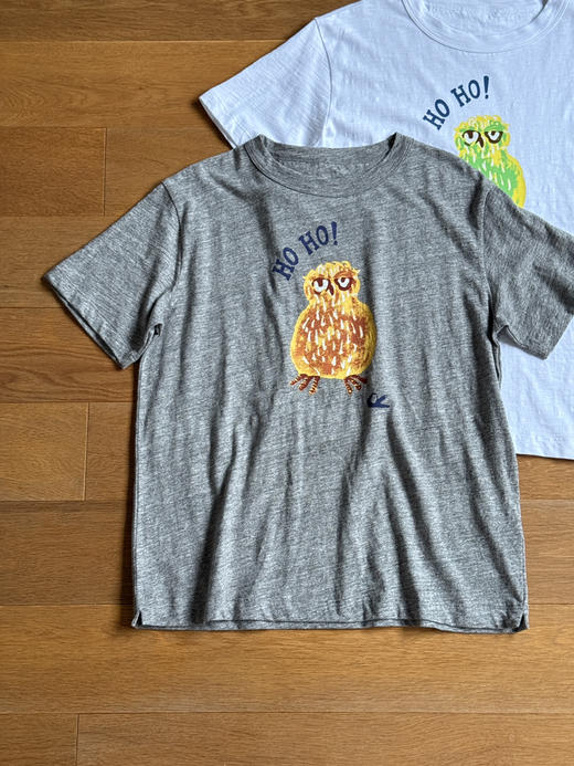 45猫头鹰 R竹节棉-春夏短袖T恤【包邮+三天无理由退换】 商品图13