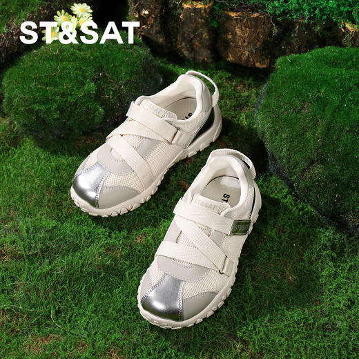 【童鞋】星期六舒适百搭网面男女童运动鞋SSE1192L08 商品图2