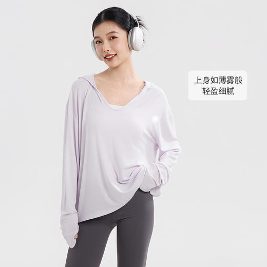 （3-5天发货）亚麻连帽罩衫-W14C1 商品图2