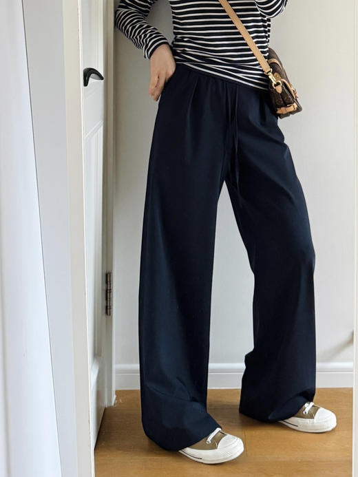 26春夏--可机洗神裤极细羊毛| 直筒西装裤裤【包邮+三天无理由退换】 商品图14