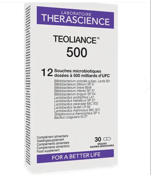 德诺海科THERASCIENCE TEOLIANCE 500肠道菌群500营养胶囊30粒装 商品图0
