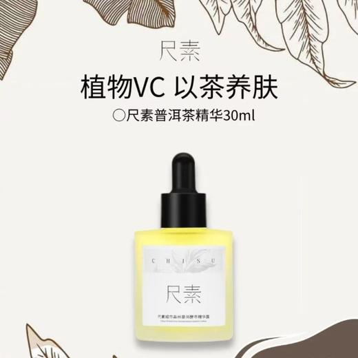CHISU/尺素城市森林普洱酵萃精华露30ml 商品图0