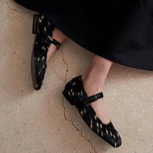 Le' Murmure 原创设计师手工玛丽珍鞋女平底鞋女鞋春秋款 商品图3