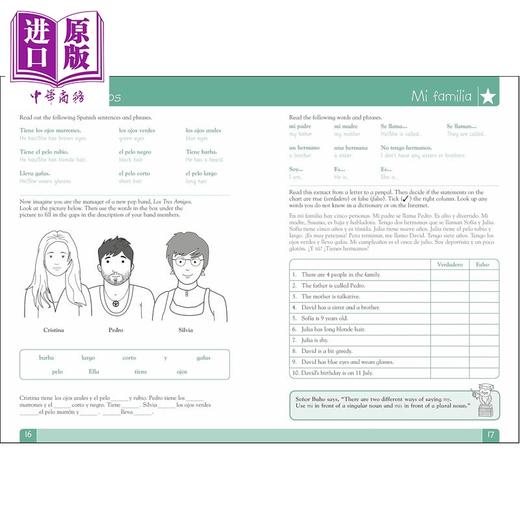 【中商原版】DK轻松学西班牙语 7-11岁 KS2 Spanish Made Easy Ages 7-11 Key Stage 2 Carol Vorderman 西班牙文原版进口童书 商品图4