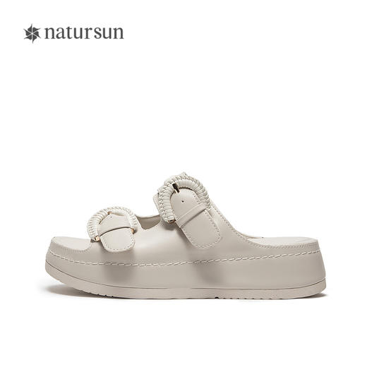 natursun 26年夏季新品一字拖 N26388308 商品图2