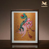 铜师傅 手工錾刻 铜雕画《福禄大吉（桌面）系列》办公室装饰画 商品缩略图3