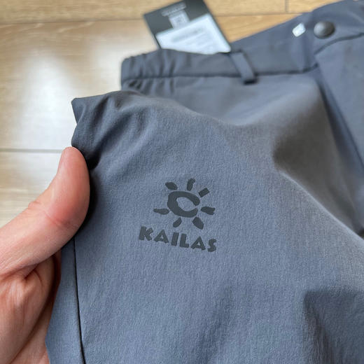 原单正品 KAILAS 正品 雨崩弹力速干裤！黑色 灰色M L XL XXL

推荐M码110-135斤，L码135-155斤，XL码155-175斤，XXL码175-195斤！ 商品图5