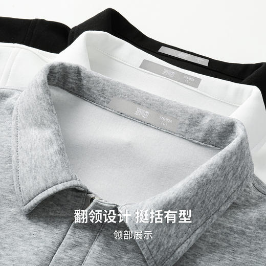 【含棉】圣得西男士短袖POLO衫2026新款春季高级感时尚都市上衣 商品图6