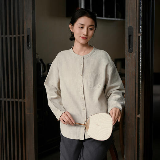 （3-5天发货） 苎麻衬衫 商品图5