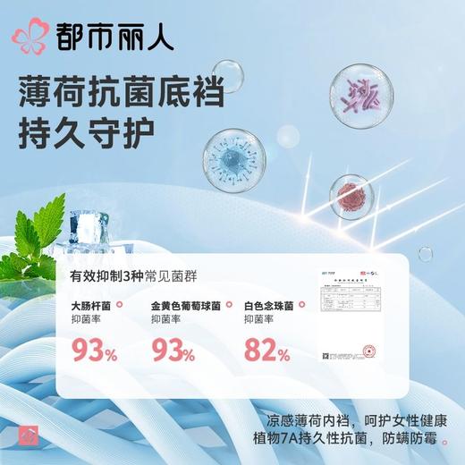 都市丽人内裤女士内裤锦氨内裤零感无痕内裤LKC5E3 商品图4