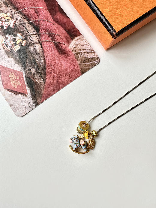 THS-无 爱马家 福马限定项链 福马项链赠送福马挂件 2色 CU1342 商品图6