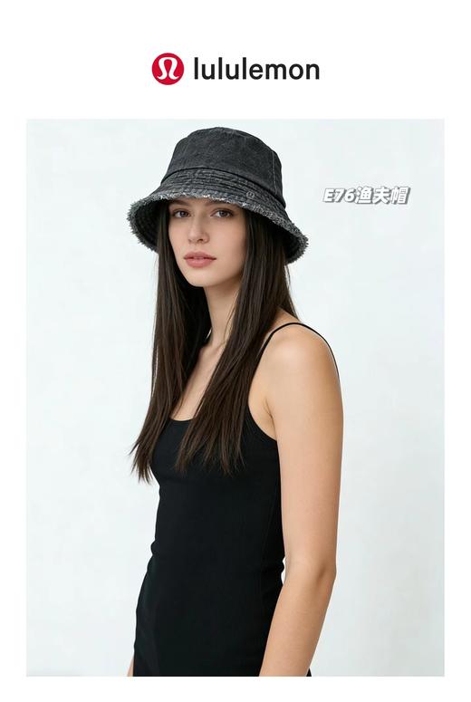 F0318106新款情侣款牛仔软顶渔夫帽百搭大气简约遮阳帽 商品图6