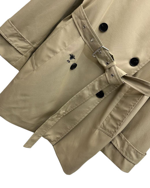 女款刺绣腰带风衣外套zh010 商品图2