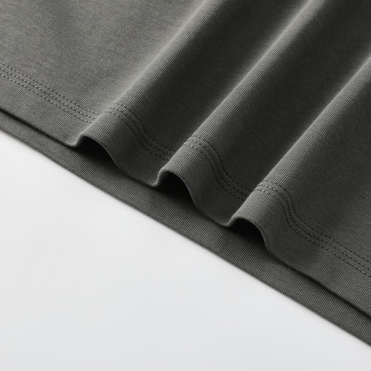 GXG男装【凉感透气】26夏季潮流字母印花宽松休闲男式圆领短袖T恤K&C 商品图7