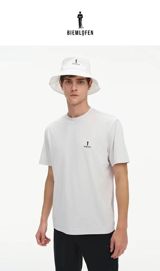 F031823春夏季男士T恤亲肤柔软短袖圆领上衣防晒速干T恤 商品图7