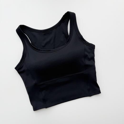 壁虎瑜伽【2603SY512】宽肩带固定杯背心【5天发货】（一体式胸垫） 商品图8