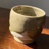 日本中古粗陶手作茶杯 带签章 X1531 商品缩略图1