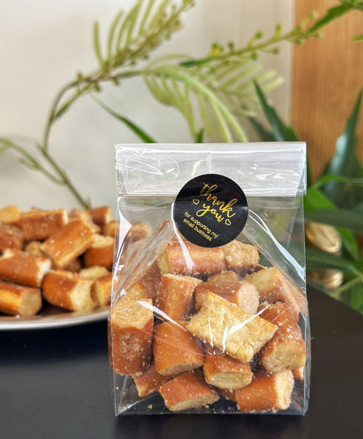 焦糖海盐碱水脆脆，低卡小零食 商品图1